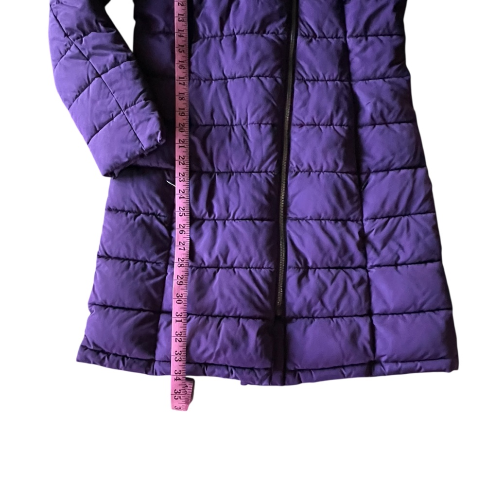 DKNY 3/4 Length Lightweight Puffer Parka Coat size XS - Picture 9 of 12